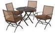 Home Depot - Hampton Bay Folding Woven 5-Piece Dining Patio Set  $99.50