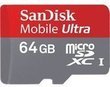 Adorama - SanDisk 64GB Mobile Ultra microSDHC Memory Card w/ Adapter $64.95