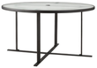 Threshold Linden Aluminum Round Table